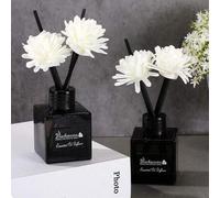 Shein 1 Botella de 50ml de Fragancia sin llama de Aceite Esencial, Lavanda, Jazmín, Lirio del Valle, Aromas de Gardenia, Adecuado para Dormitorio, Sala de E