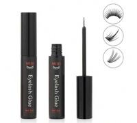 Shein 1 Botella de 6ml de pegamento de pestañas, adhesivo súper fuerte, las pestañas postizas duran hasta 72 horas, pegamento de extensión de pestañas sin l