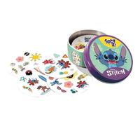 Shein 1 Caja Asmodee Dobble! | Edición Especial Stitch Juego de Cartas de Observación Rápida - Incluye Varios Diseños de Personajes de Dibujos Animados y An