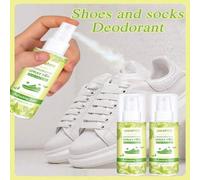 Shein 1 caja de 100 ml de desodorante en aerosol para zapatos y calcetines. Elimina rápidamente el mal olor de zapatos y calcetines, manteniéndolos frescos