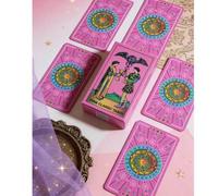 Shein 1 Caja del Juego de Cartas del Tarot del Sol, Juego de Mesa Interactivo para Parejas, Juguete Asequible para Noches de Juego, Citas, Viajes y Ocio, Ad