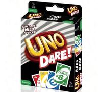 Shein 1 caja Juego de cartas UNO DARE Mercancía oficial de Mattel 108 cartas temáticas con 4 cartas de lista de retos en categorías de Familia/Presumir/Teme