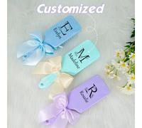 Shein 1 Cepillo de pelo personalizado y a medida, Peine cuadrado grande con cojín de aire y mango, Cepillo desenredante con lazo, Regalo para el Día de la M