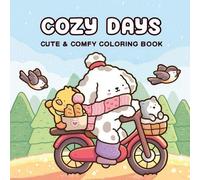 Shein 1 Copia del libro de colorear "Momentos Cómodos", adecuado para adultos y niños, con diseños gráficos grandes y minimalistas, de estilo simple pero au