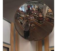 Shein 1 Espejo de pared grande, Espejo mágico, Espejo de entrada montado en la pared, Espejo retrovisor, Espejo para selfies, Espejo convexo para punto cieg