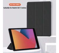 Shein 1 estuche protector para tableta negra, adecuado para almohadillas de xiami Redmi SE 2023, cubierta de deslizamiento triple Triple de 11 pulgadas, com