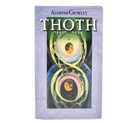 Shein 1 Juego de Cartas de Tarot de THOTH - Libera tu Sabiduría Interior - Guía con Código QR para Principiantes, Juego de Mesa