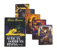 Shein 1 Juego de Cartas Oráculo de la Diosa Africana para Profecía, Adivinación y Juego de Mesa