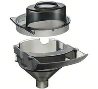 Shein 1 Juego de Embudo de Repuesto para Dispensador de Fórmula Baby Brezza, Incluye Embudo y Tapa, Gris