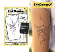 Shein 1 Kit "Crystal Butterfly" Tatuajes con tecnología revolucionaria, tatuajes semipermanentes, tatuajes temporales, tatuajes de oscuridad falsa, resisten