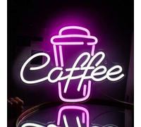 Shein 1 letrero de neón para bar de cócteles, letrero de neón LED para pared, luz de neón azul y rosa para pub, hogar, cerveza, bar, club, restaurante, tien