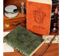 Shein 1 Libreta vintage, Planificador 2025 de las casas Gryffindor y Slytherin, con cubierta blanda tamaño A5 - Ideal para reuniones de negocios, trabajo de
