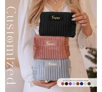 Shein 1 neceser personalizado con nombre, regalo de dama de honor, regalo de boda, neceser de viaje, neceser, regalo de cumpleaños, regalo del Día de la Mad