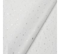 Shein 1 paquete de 20 hojas, 38g Papel coreano importado con estrellas, lunas y peras de papel de aluminio, forro para pasteles, ramos florales, material de