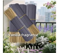 Shein 1 paquete de 30 palitos de incienso con aroma a vainilla, de 8.66 pulgadas de duración prolongada, de fragancia natural de madera, adecuado para el ho