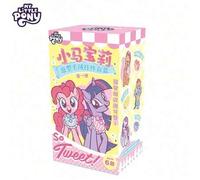 Shein 1 Paquete de Caja Ciega de Peluche Prototipo de My Little Pony, Muñeca de Peluche Coleccionable Misterioso, Diseño de Babero "So Tweet", Adecuado como