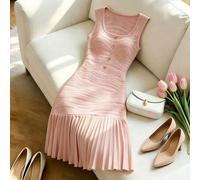Shein 1 paquete Vestido de verano elegante casual romántico para mujer, relajado y sexy, para fiesta, concierto, reunión, cita, cumpleaños, carnaval, playa,