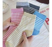Shein 1 Par/2 Pares/3 Pares/5 Pares/10 Pares de Calcetines deportivos casuales para mujer, versión de caja ciega aleatoria. Si no sabes qué color comprar ho