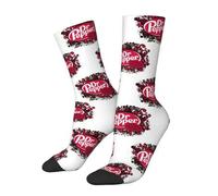 Shein 1 par de calcetines locos de estilo retro Harajuku hip hop novedoso y casual con estampado de '1' feliz y divertido