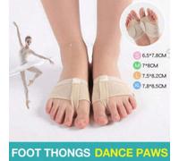 Shein 1 par de calcetines para la parte delantera del pie - Adecuados para zapatos de danza del vientre, calcetines de dedos, zapatos deportivos, calcetines