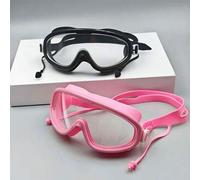 Shein 1 par de gafas de natación, visión ultra clara, antiempañante y anti-UV, gafas de natación para adultos, adecuadas para diversas actividades de nataci
