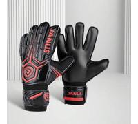 Shein 1 par de guantes de portero de fútbol de látex para adultos y jóvenes, engrosados, cómodos, transpirables, duraderos, antideslizantes, protección