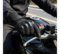 Shein 1 par de guantes protectores de carcasa blanda, guantes para deportes al aire libre, guantes de motocicleta de media-dedo para primavera/verano, equip