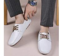 Shein 1 par de mocasines para hombre, mocasines de conducción de calidad de lujo, nuevos zapatos cómodos sin cordones de moda de verano 2026, zapatos náutic