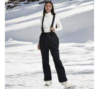 Shein 1 par de pantalones de esquí holgados para mujer con tirantes ajustables, lavables a máquina, adecuados para actividades al aire libre, pantalones de