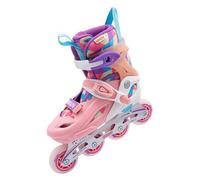 Shein 1 par de patines en línea para hombres de moda para exteriores. Ligeros, ágiles, ajustables, con cubierta de zapato desmontable, función de memoria de