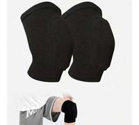 Shein 1 par de rodilleras de espuma gruesa para niños, adecuadas para baile, deportes, entrenamiento al aire libre, protegen las rodillas de abrasiones y do