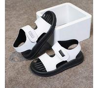 Shein 1 par de sandalias blandas para bebé/niño pequeño para el verano, zapatos para niños/niñas que están aprendiendo a caminar