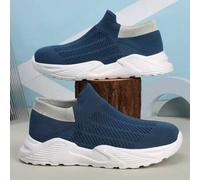 Shein 1 par de zapatillas deportivas ligeras y casuales para niños, niñas y jóvenes estudiantes, zapatillas tipo calcetín suaves