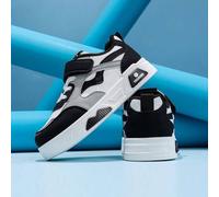 Shein 1 par de zapatillas deportivas para niños 2025, nuevas de temporada, de caña baja, casuales para niños y niñas, con suela blanda, zapatillas de skate