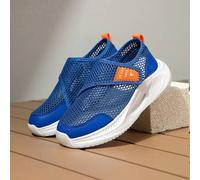 Shein 1 par de zapatos casuales ligeros y transpirables para niños, zapatillas de correr de moda para niños y niñas, adecuados para uso diario, escuela, act