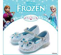 Shein 1 par de zapatos de princesa autorizados de Frozen, , Anna, zapatos de princesa de Arendelle, adecuados para uso diario y al aire libre, cómodos, anti