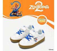 Shein 1 par de zapatos deportivos infantiles con licencia de Disney "Zootopia 2", adecuados para uso diario y al aire libre en vacaciones, cómodos y ajustad