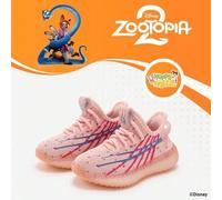 Shein 1 par de zapatos deportivos infantiles con licencia de Disney's Zootopia 2, adecuados para uso diario y al aire libre en vacaciones, cómodos, ajuste c