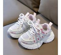 Shein 1 par de zapatos deportivos nuevos para niños, zapatillas de malla transpirables para niños, zapatillas chunky para niñas, zapatos para bebés, zapatos