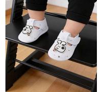 Shein 1 par de zapatos para bebé con suela blanda para interior/exterior, adecuados para niños y niñas pequeños que están aprendiendo a caminar