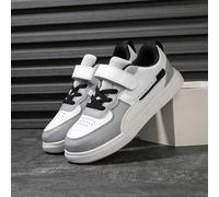 Shein 1 Par Zapatos Deportivos De Patinaje Para Niños, Corte Bajo, Moda, Transpirable, Antideslizante, Ligero, Todo Terreno, Para Todas Las Temporadas