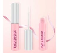 Shein 1 pegamento transparente para pestañas de 0.2 fl oz, adhesivo impermeable para pestañas postizas de fijación súper fuerte, pegamento para pestañas pos