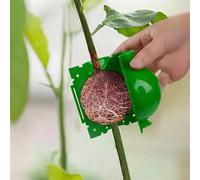 Shein 1 pieza/10 piezas Caja de plantación de raíces de árbol, herramienta de trasplante de bola de enraizamiento, dispositivo de raíz bajo alta presión par