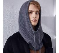 Shein 1 pieza. 10 piezas. Pasamontañas explosivo, gorro de punto para hombre y mujer para otoño e invierno, gorro de lana con protección para las orejas