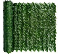 Shein 1 pieza 100*50cm Panel de pared de césped artificial verde, panel de hojas artificiales de plástico para decoración de pared, enredaderas de hojas art