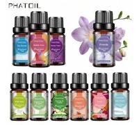 Shein 1 pieza 10ml/0.33fl.Oz Aceite de fragancia de coco y vainilla, aceite perfumado, aceites esenciales con cuentagotas para difusor, humidificador, perfu