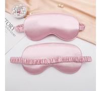 Shein 1 pieza/2 piezas/3 piezas/4 piezas/5 piezas/10 piezas/15 piezas Máscara de ojos para oscurecer, tipo satén fresco y cómodo, alivia la fatiga, siesta,