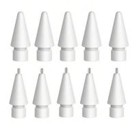 Shein 1 pieza/2 piezas/3 piezas/4 piezas/6 piezas/8 piezas/10 piezas Puntas de lápiz táctil de repuesto compatibles con el Apple Pencil de 1ra y 2da generac