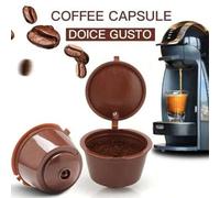 Shein 1 pieza/2 piezas/3 piezas/5 piezas/10 piezas Cápsulas de café reutilizables compatibles con rellenables, compatibles y de acero inoxidable. Disfruta d