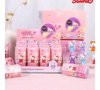 Shein 1 pieza/2 piezas/3 piezas Caja sorpresa de la serie de figuras PVC de Sanrio Hello Kitty con emociones misteriosas, accesorios de moda para teléfono